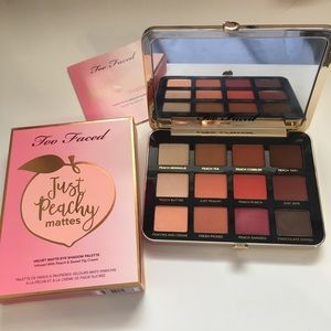 too faced just peachy mattes